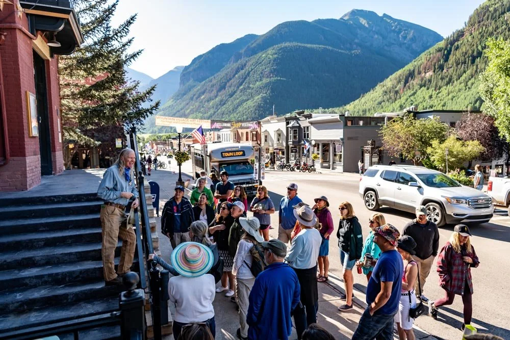 Historical Walking Tour — Telluride Jazz Festival